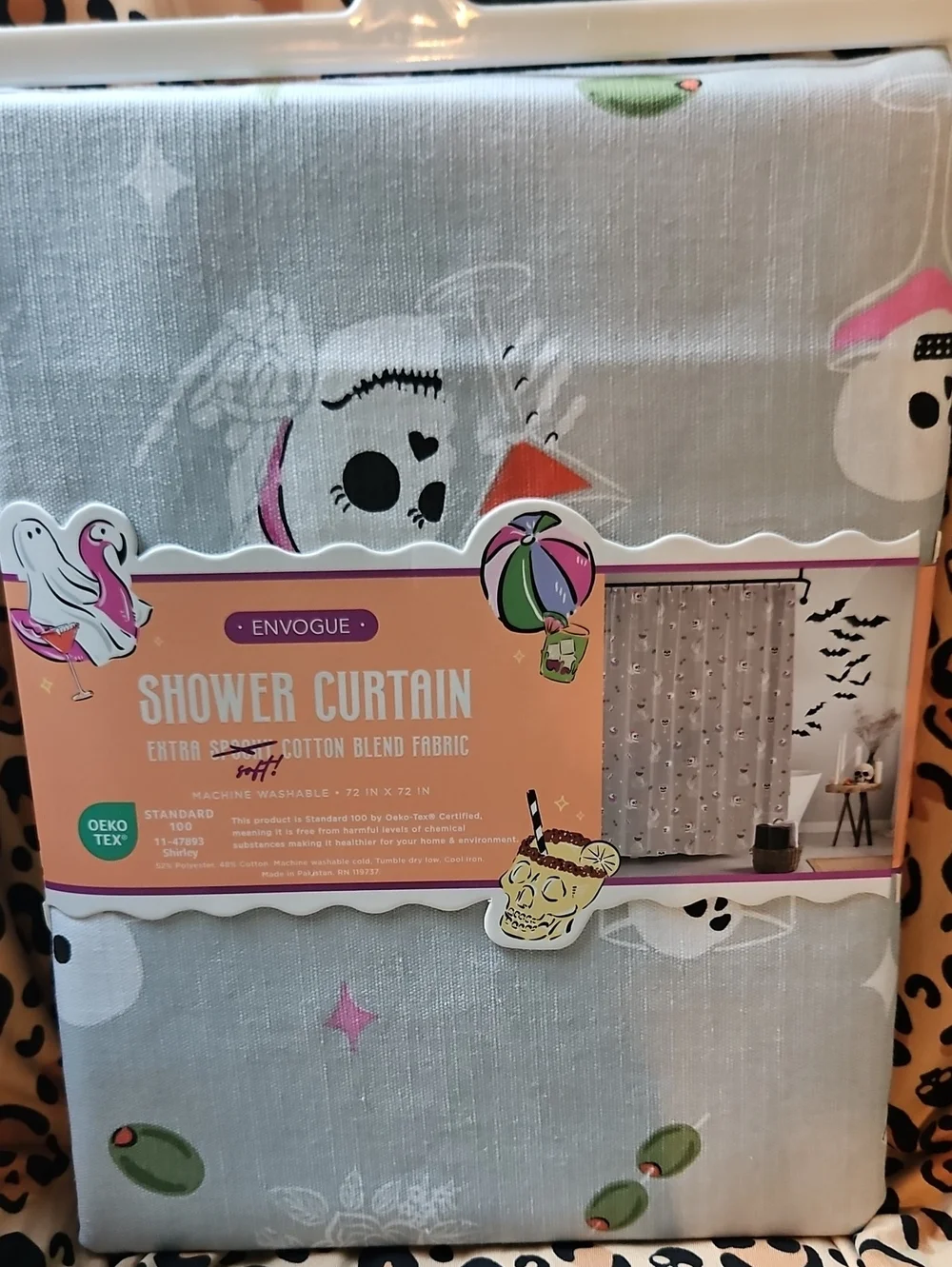 Envogue halloween curtain